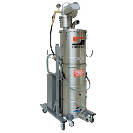 Dynabrade Raptor Vac Air Powered Portable Vacuum System 61463